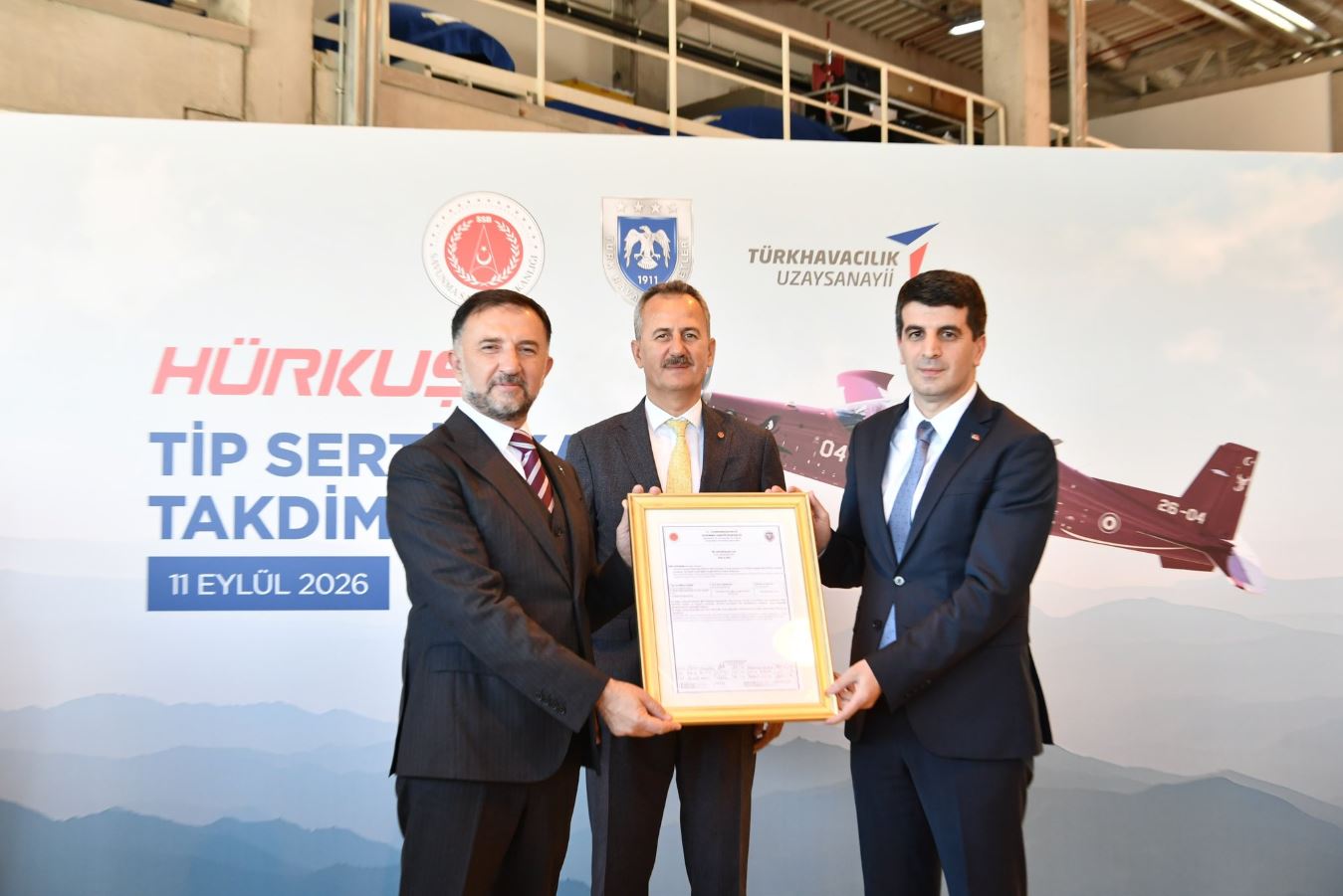 HÜRKUŞ-2 ilk millî sertifikayla tescillendi